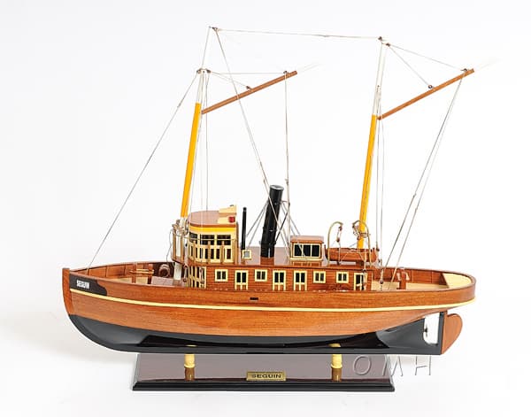 Wooden Model Boat Seguin L60cm